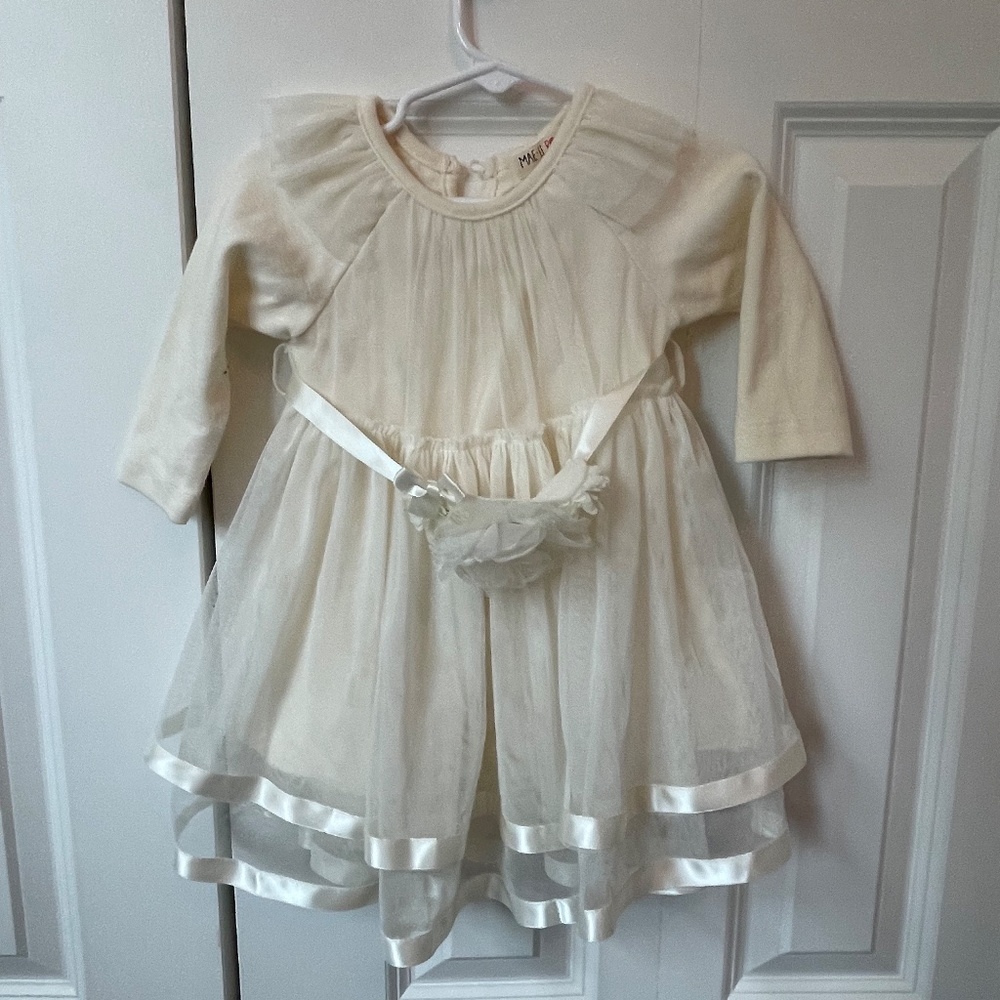 Mae Li Rose Girls Dress 9-12M